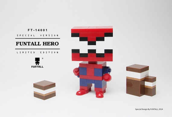 方頭積木 方頭英雄 積木 玩具 公仔 Funtall Hero