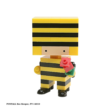 Funtall Bee Keeper 蜜蜂王子 (FT-14010) 方頭 積木公仔 Funtall cube