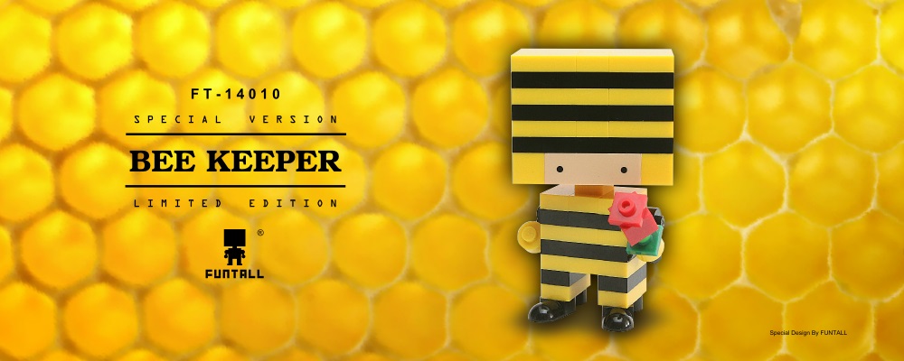 春天時節，蜜蜂王子 Funtall Bee Keeper 出現的場合總是會引領目光!