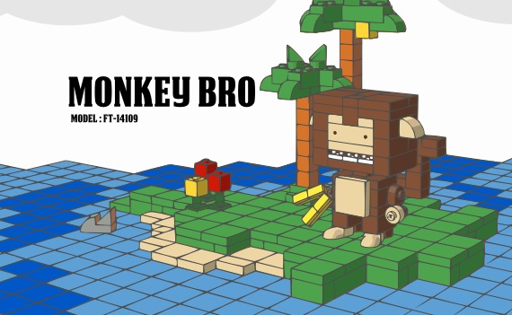 猴子兄弟與猴子島 Monkey Island & Funtall Monkey Bro