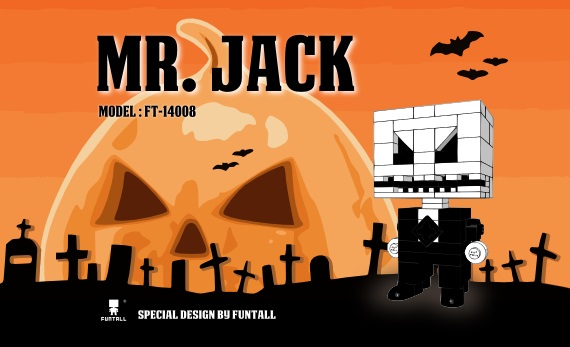 funtall Mr.Jack Halloween 傑克說 : 萬聖節快樂!